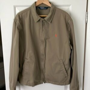 A Vintage Ralph Lauren Jacket.Size XXL.Brown Color.Has an inner pocket.